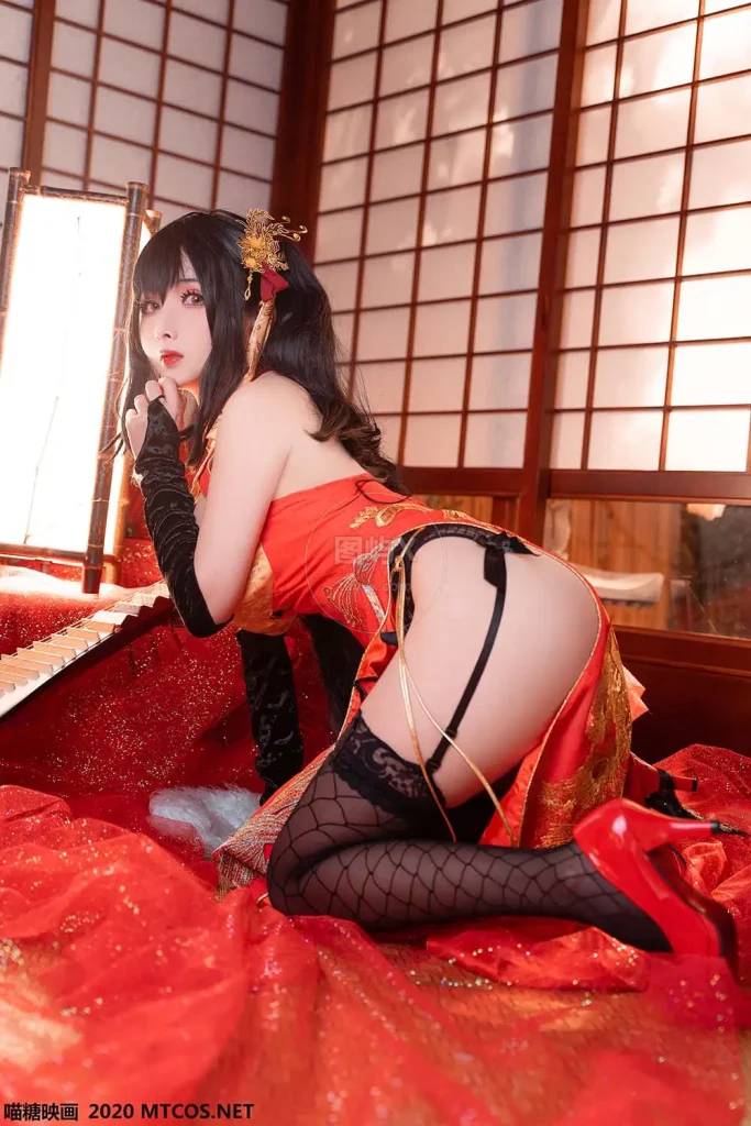 喵糖映画 HML.003 大凤旗袍 [20P-563MB]-图屿X