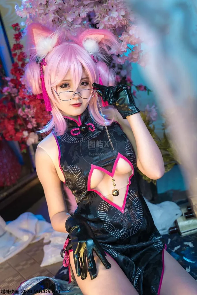 喵糖映画 HML.013 小玉旗袍 [44P-1.2GB]-图屿X