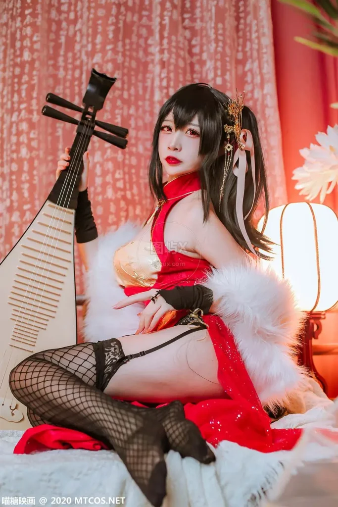 喵糖映画 HML.018 碧蓝大凤旗袍 [41P-593MB]-图屿X