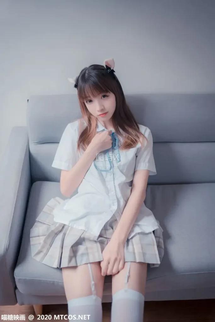 喵糖映画 JKL.019 猫耳JK制服 [45P-297MB]-图屿X