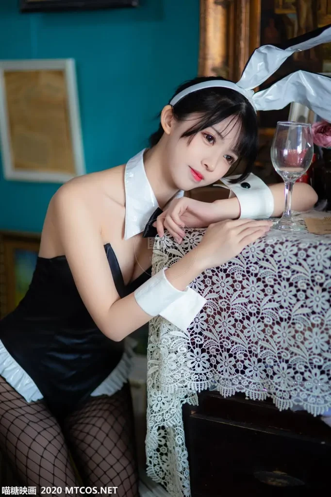 喵糖映画 TML.010 加藤惠兔女郎 [25P-369MB]-图屿X