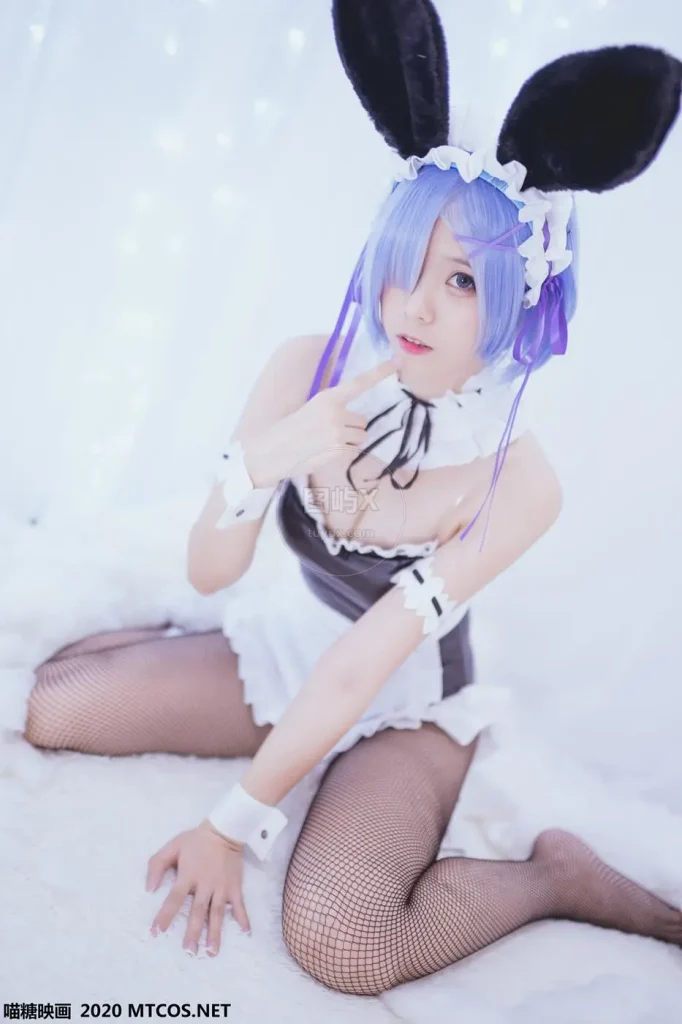 喵糖映画 TML.012 蕾姆兔女郎 [26P-267MB]-图屿X