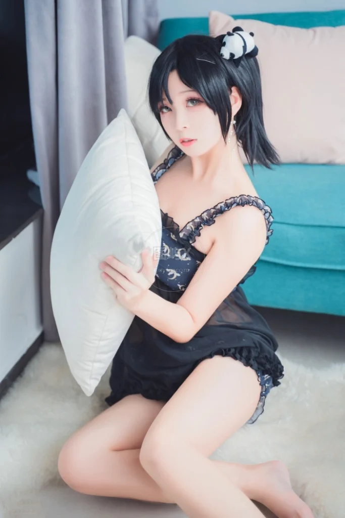 喵糖映画 VOL.063 樱井momo、蕾丝吊带 [40P-815MB]-图屿X