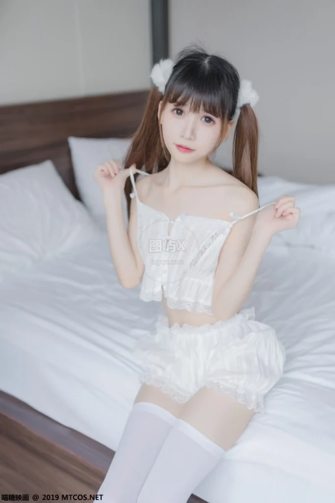 喵糖映画 VOL.065 白丝双马尾 [40P-126MB]-图屿X