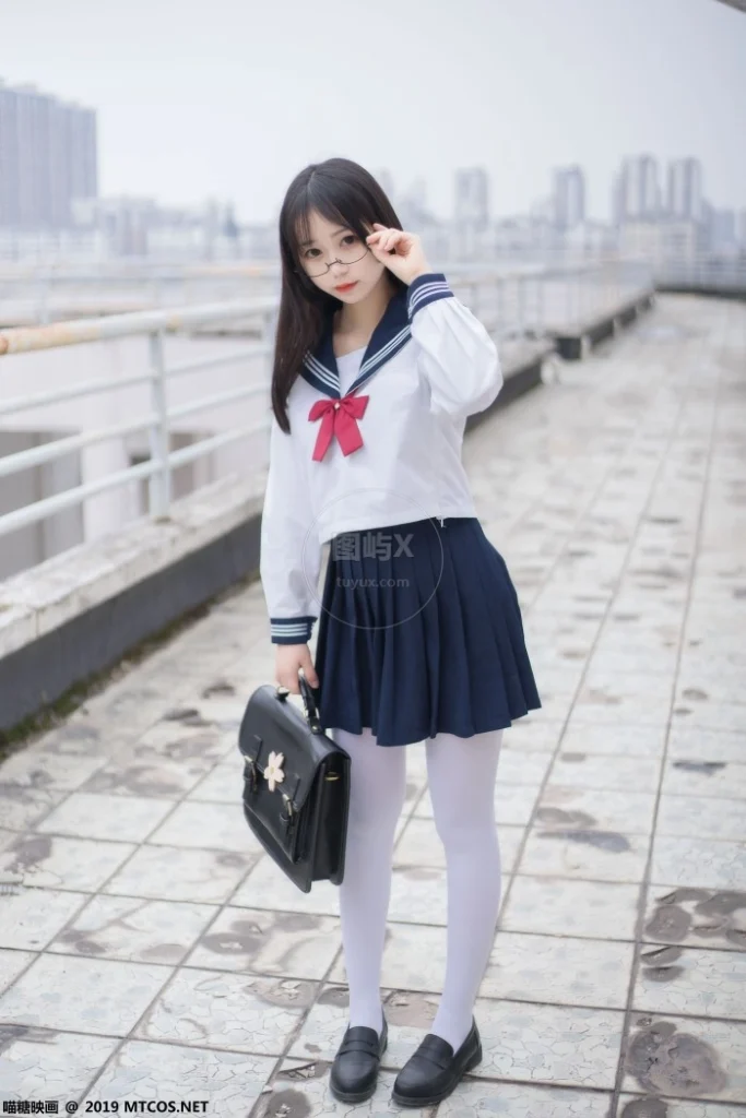 喵糖映画 VOL.067 半度度度喵 喵喵的白丝水手服 [46P-246MB]-图屿X