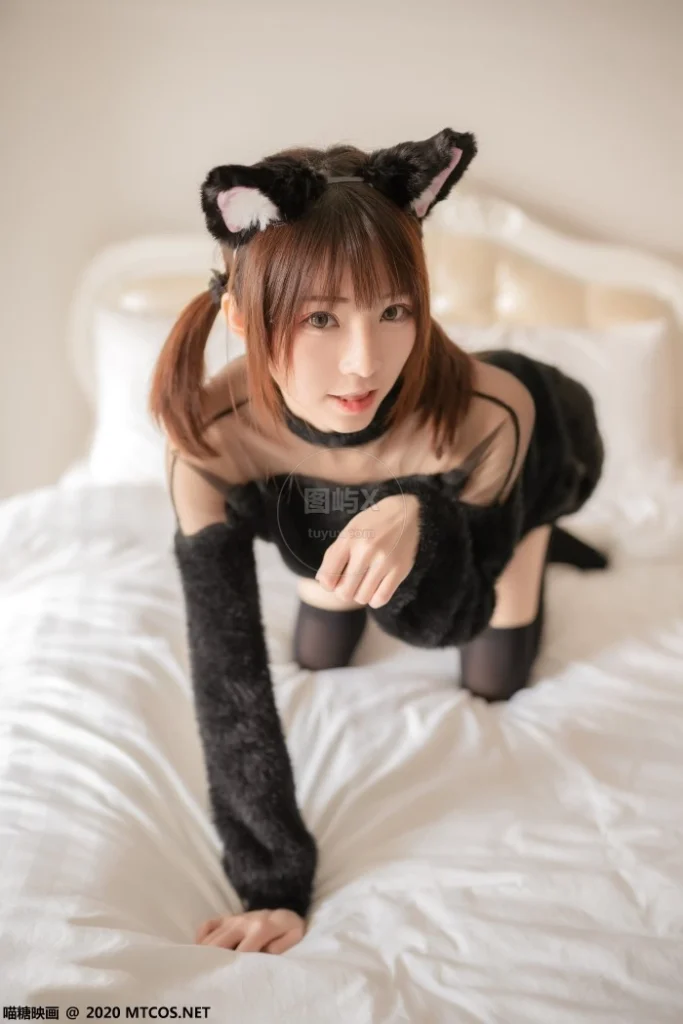 喵糖映画 VOL.081 Kitaro_绮太郎 黑喵女友 [45P-196MB]-图屿X