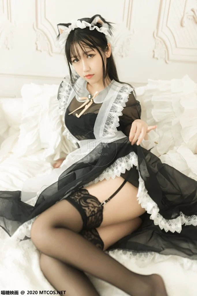 喵糖映画 VOL.084 猫耳女仆装 [40P-826MB]-图屿X