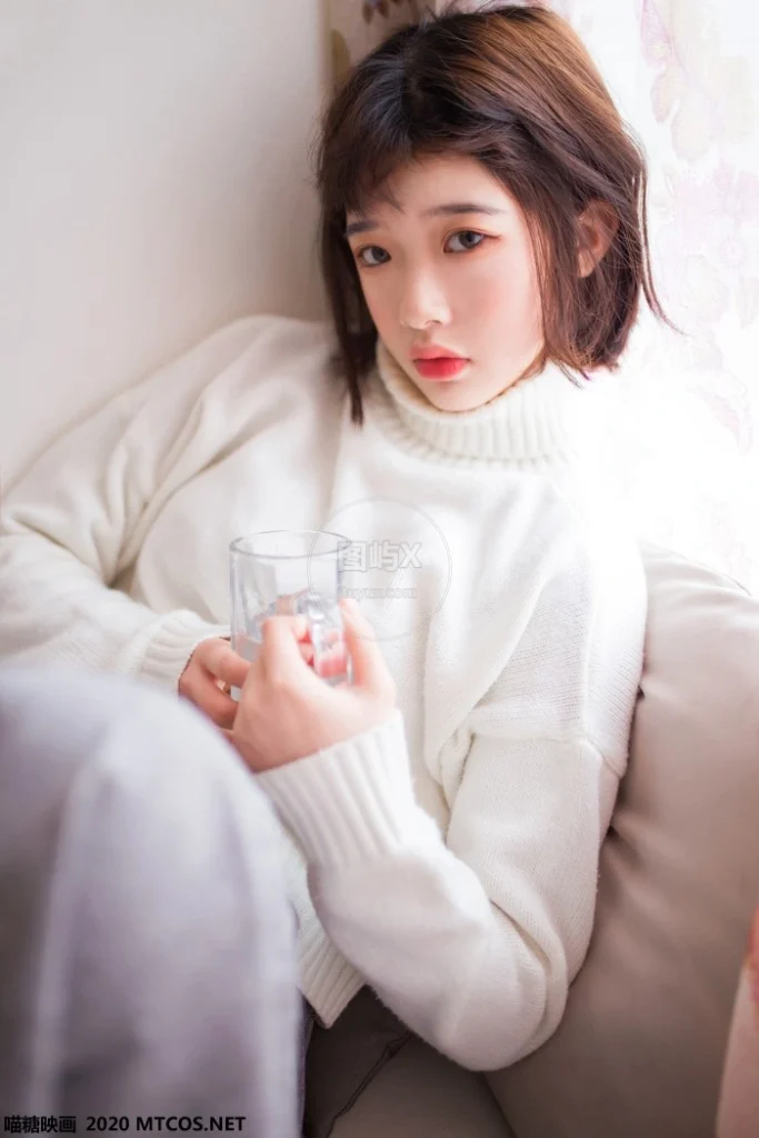 喵糖映画 VOL.101 冬日毛衣 [40P-329MB]-图屿X