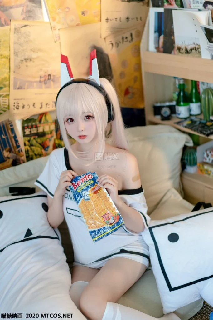 喵糖映画 VOL.113 白丝宅T [38P-804MB]-图屿X