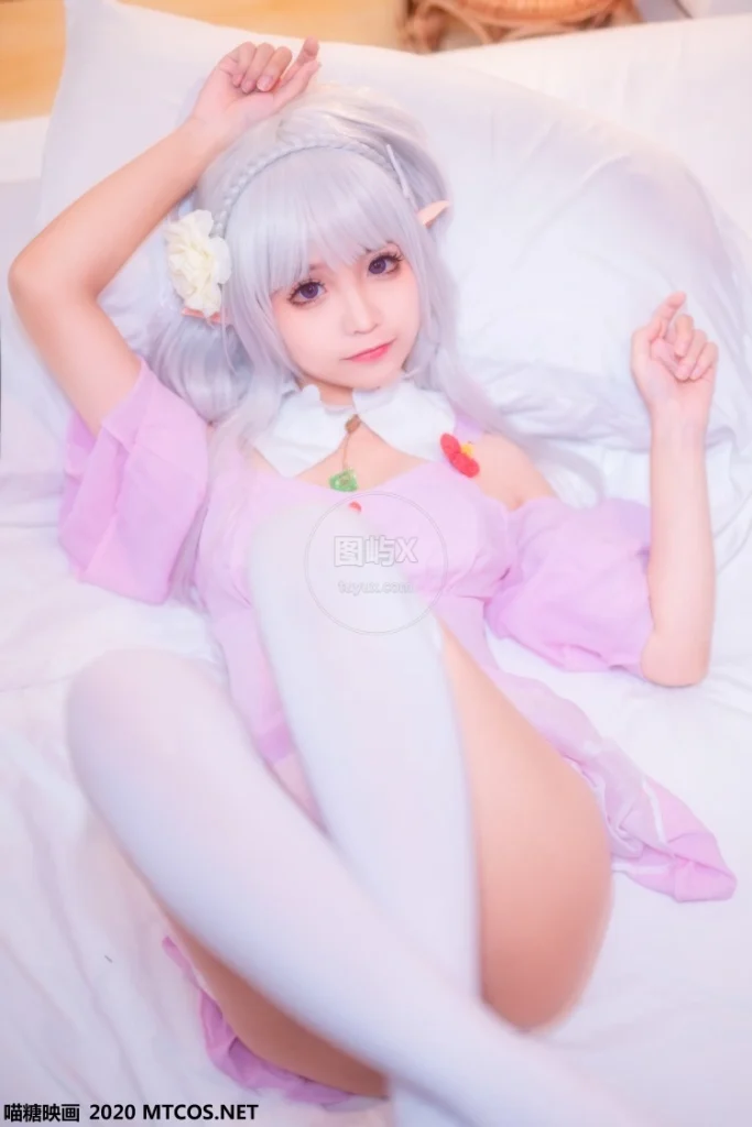 喵糖映画 VOL.118 露肩睡裙 蠢沫沫 [40P-680MB]-图屿X