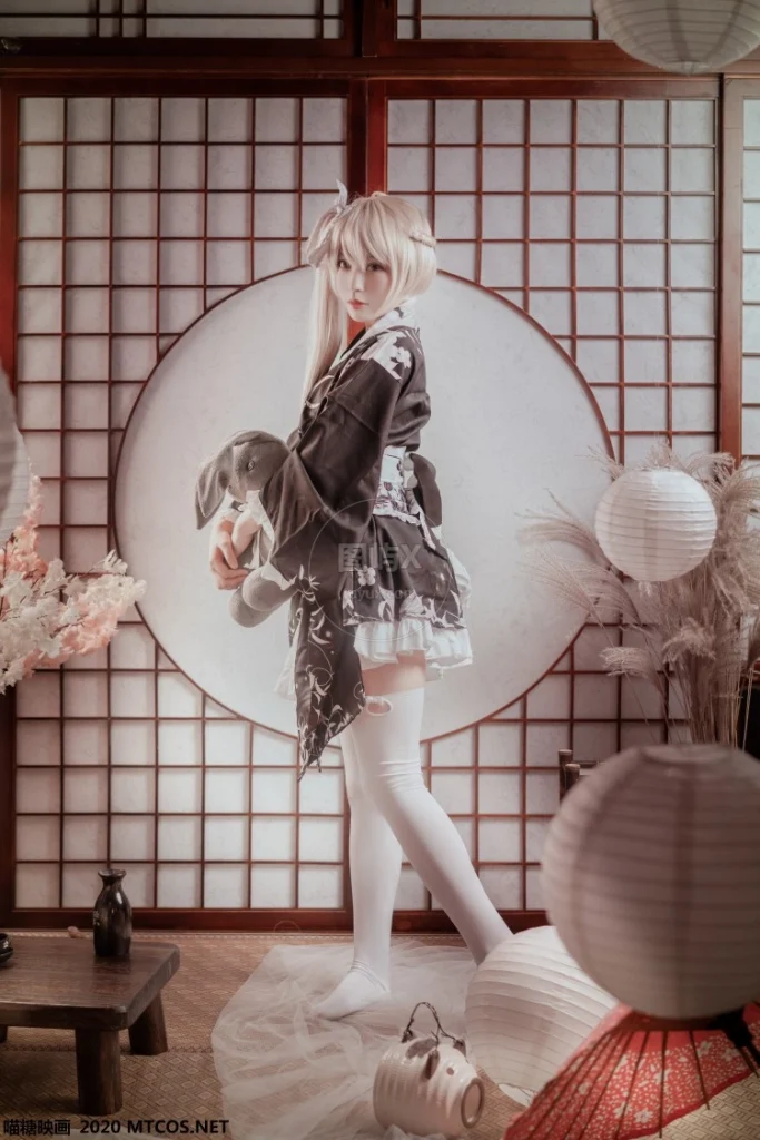 喵糖映画 VOL.142 和服之哥特 [30P-387MB]-图屿X