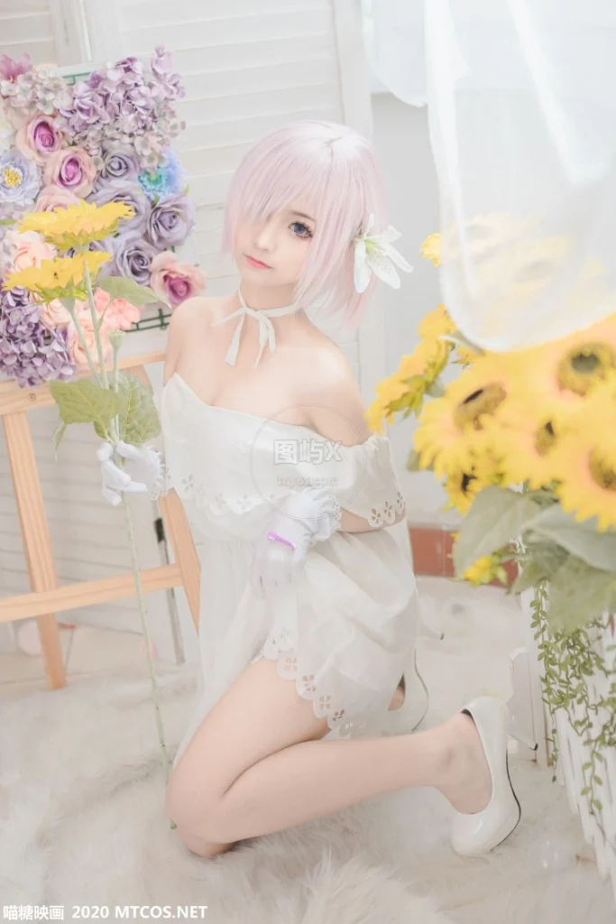 喵糖映画 VOL.150 白色玛修 [40P-518MB]-图屿X