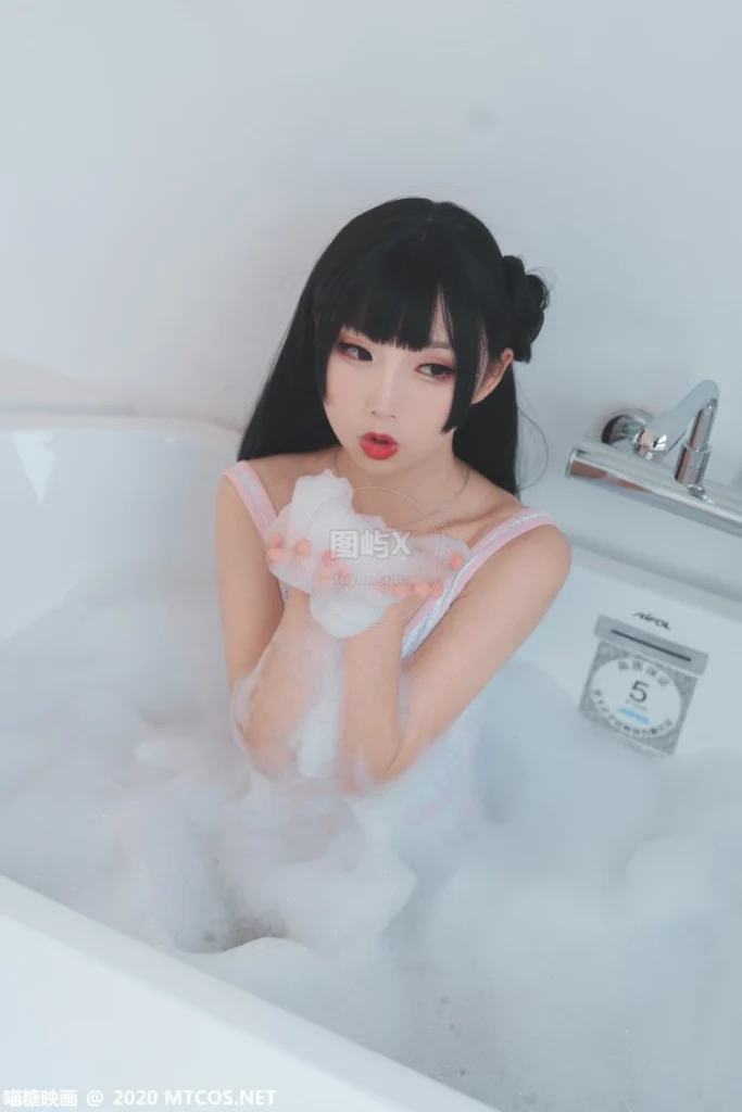 喵糖映画 VOL.167 浴缸泡泡 [41P-529MB]-图屿X