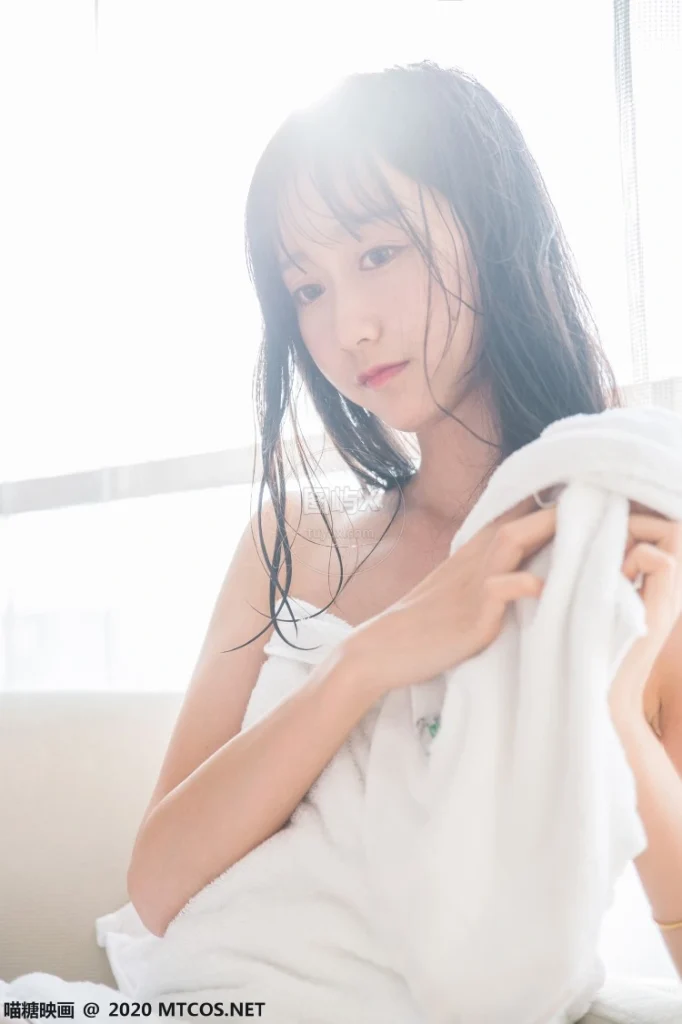 喵糖映画 VOL.174 纯白浴巾 [58P-162MB]-图屿X