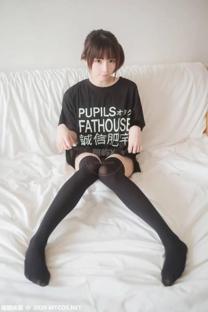 喵糖映画 VOL.176 半袖双马尾 [42P-166MB]-图屿X