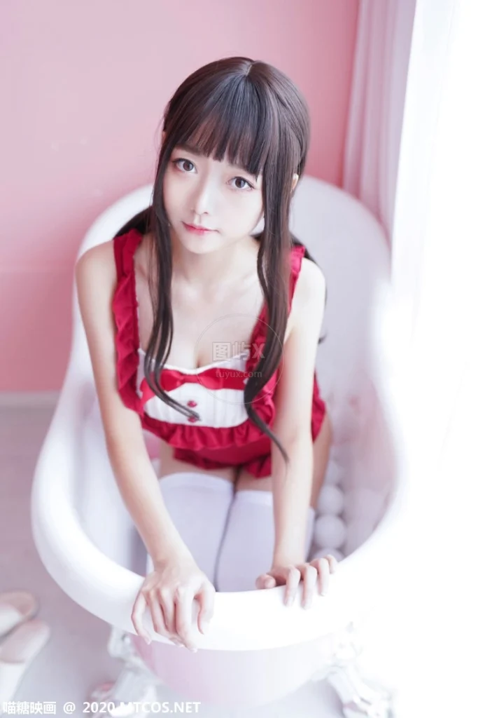 喵糖映画 VOL.179 粉色浴缸泡泡 [47P-224MB]-图屿X