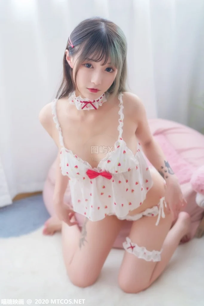 喵糖映画 VOL.185 草莓睡衣 [20P-288MB]-图屿X