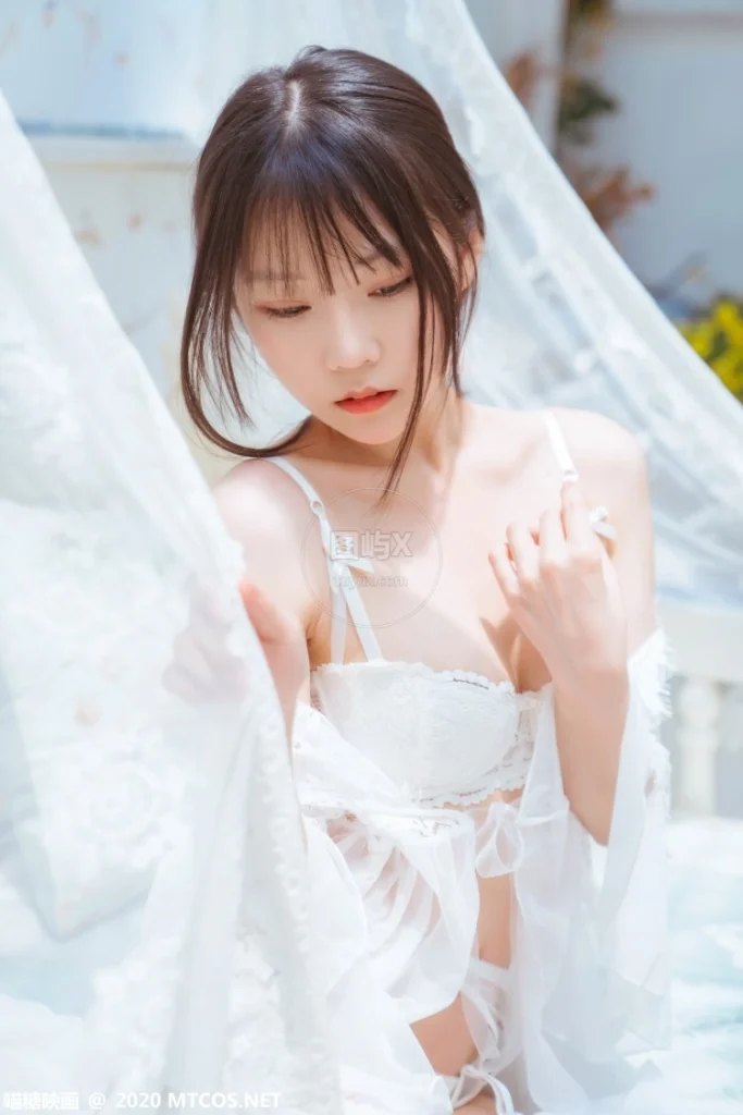 喵糖映画 VOL.197 白裙轻纱 [50P-1.1GB]-图屿X