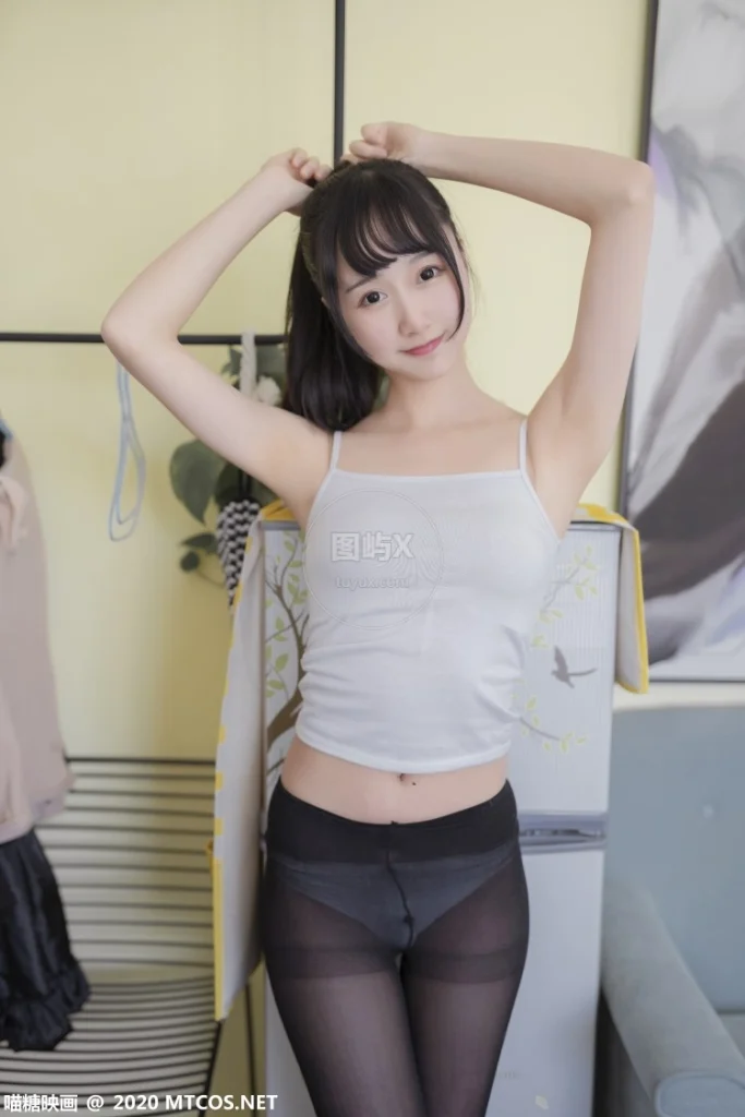 喵糖映画 VOL.199 绵绵白T [30P-328MB]-图屿X