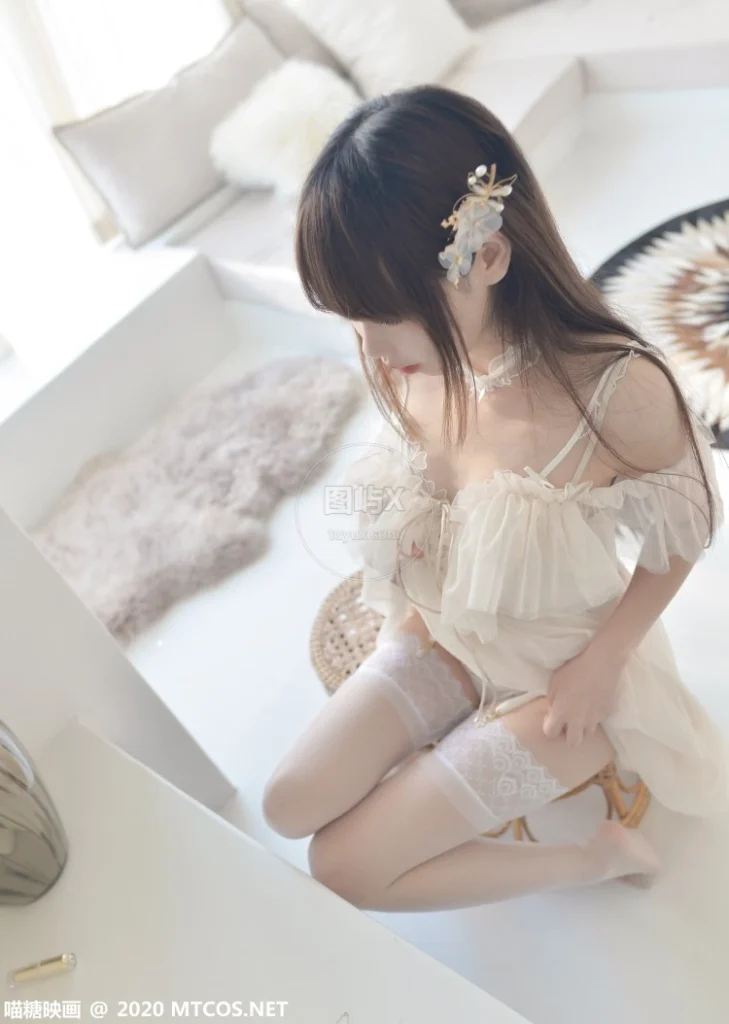 喵糖映画 VOL.206 吊带纱裙 [23P-250MB]-图屿X