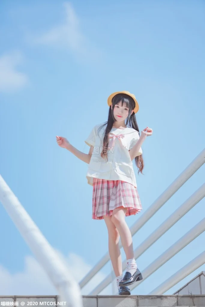 喵糖映画 VOL.256 户外小黄帽 [22P-450MB]-图屿X