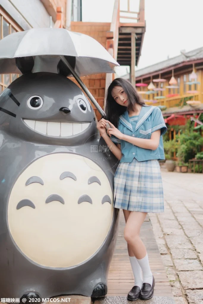 喵糖映画 VOL.257 夏日制服 [32P-398MB]-图屿X