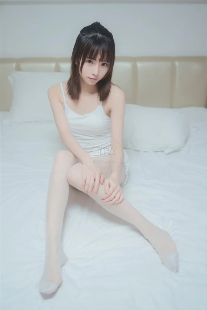 喵糖映画 VOL.269 白色套装 [40P-14MB]-图屿X