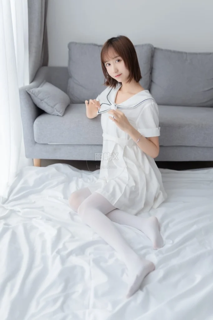 喵糖映画 VOL.271 纯色白裙 [39P-113MB]-图屿X