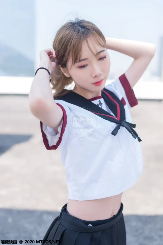 喵糖映画 VOL.322 天台少女 [46P-324MB]-图屿X