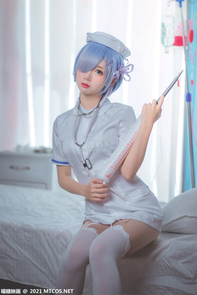 喵糖映画 VOL.387 雷姆护士 [20P-242MB]-图屿X