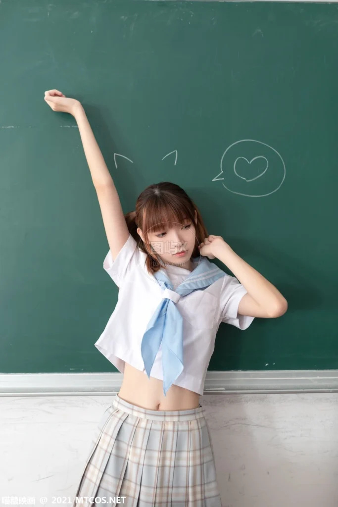 喵糖映画 VOL.395 值日学妹 [37P-68MB]-图屿X