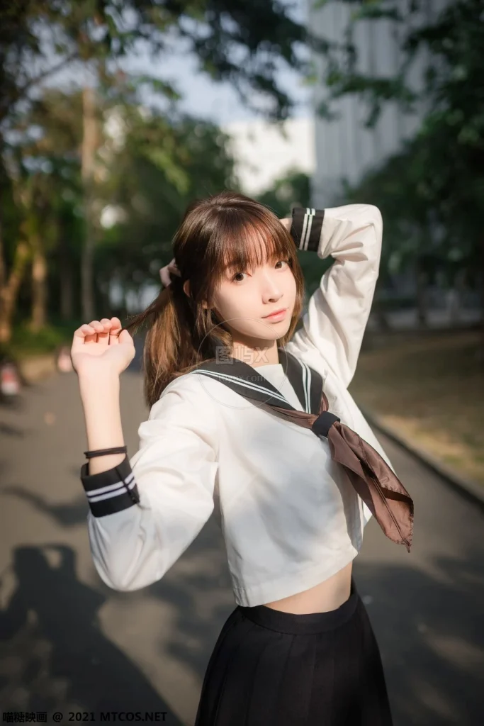 喵糖映画 VOL.409 黄昏下的JK [33P-76MB]-图屿X