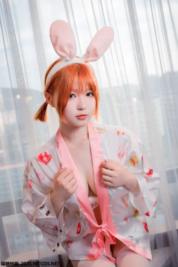 喵糖映画VOL.455 桃子的浴衣 [32P-257MB]-图屿X