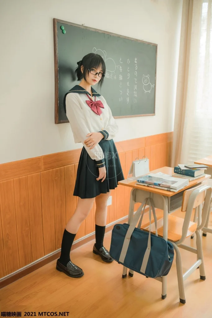 喵糖映画VOL.459 慵懒的JK [29P-326MB]-图屿X