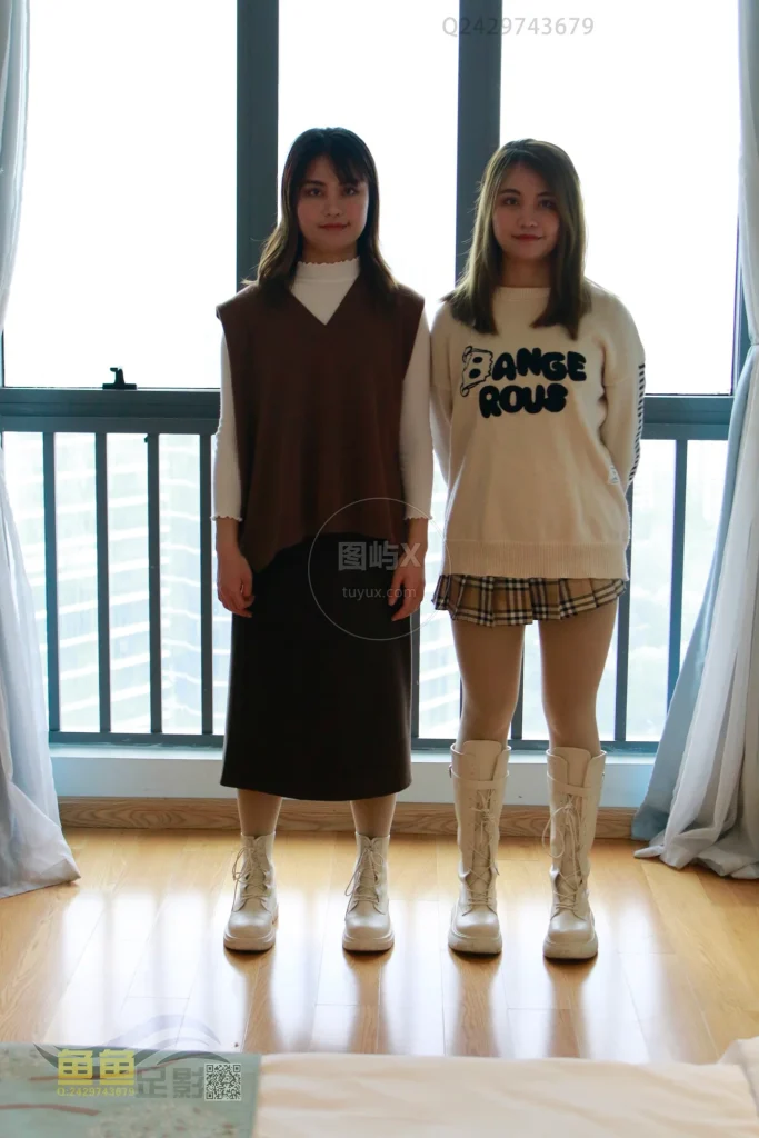 鱼鱼足影 NO.096 双胞胎姐妹 [63P-1V-248MB]-图屿X