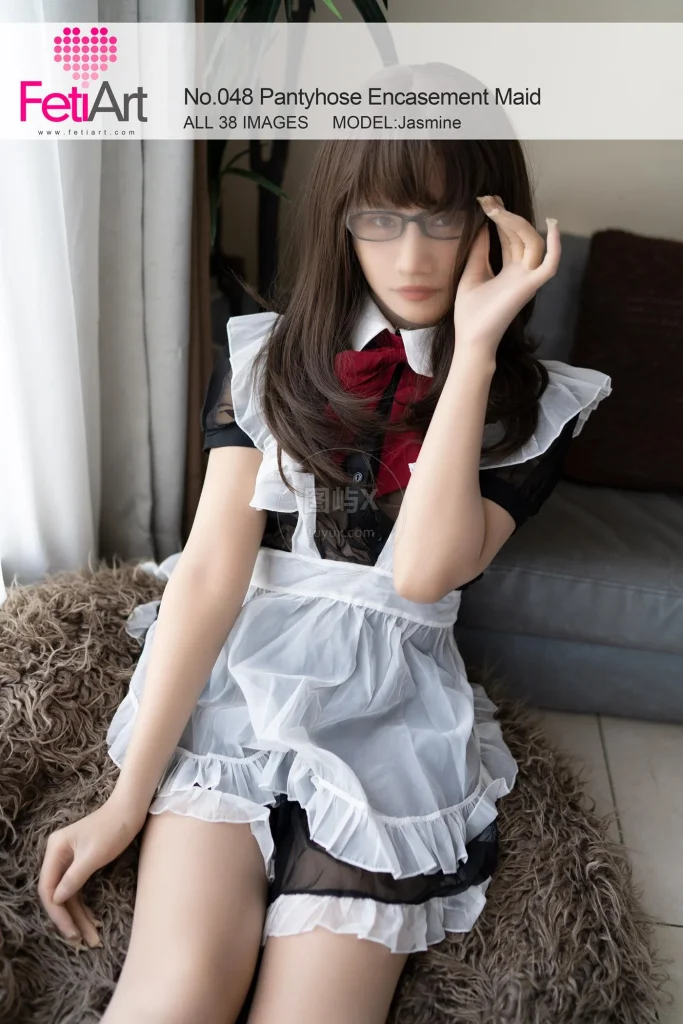 FetiArt尚物集 NO.048 Pantyhose Encasement Maid MODEL-Jasmine [39P-111MB]-图屿X