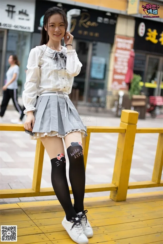 物恋传媒 NO.046 日系制服风，搭配Q萌连裤袜 [207P-969MB]-图屿X