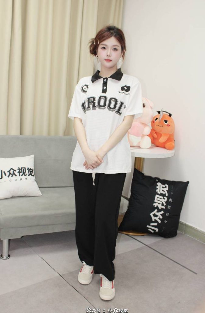 小众视觉 021-小薯条韩系学院风白袜板鞋 [117P-1V-5.0G]-图屿X